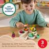 Fisher-Price Wood Montessori Toy Sorting Tree, American Montessori Society Seal of Excellence, Wooden Learning Activity Puzzle & Expert Play Tips for Preschool Kids Ages 3+ Years​ (Amazon Exclusive)