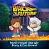 Little People Collector Back to The Future Special Edition Set for Movie Fans, 2 Figures in a Display Package