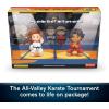 Little People Collector Cobra Kai Special Edition Figure Set for Adults & Fans in a Display Gift Box, 4 Figures