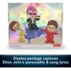 Little People Collector Elton John Special Edition Set for Adults & Fans, 3 Figures in a Display Box