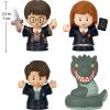 Little People Collector Harry Potter and The Goblet of Fire Special Edition Set for Adults & Fans, 4 Figures in a Display Box(Chamber of Secrets)