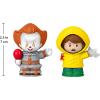 Little People Collector IT Movie Special Edition Set for Horror Fans, Pennywise & Georgie Figures in a Display Package ​ (Amazon Exclusive)