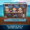 ​Little People Collector Jaws Movie Special Edition Set for Adults and Fans, 3 Character Figures in a Display Package