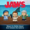 ​Little People Collector Jaws Movie Special Edition Set for Adults and Fans, 3 Character Figures in a Display Package