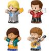 Little People Collector Parks and Recreation TV Show Special Edition Set for Adults & Fans, 4 Figures in a Display Package