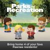 Little People Collector Parks and Recreation TV Show Special Edition Set for Adults & Fans, 4 Figures in a Display Package
