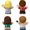 Little People Collector Parks and Recreation TV Show Special Edition Set for Adults & Fans, 4 Figures in a Display Package