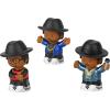 Little People Collector Run DMC, set of 3 figures styled like the iconic hip hop group for fans ages 1-101