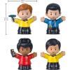 Little People Collector Star Trek TV Series Special Edition Set for Adults & Fans, 4 Figures in Display Package