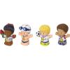 Little People Collector Team USA Classic Sports Special Edition Set for Adults & Fans, 4 Athlete Figures in Display Package