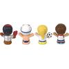 Little People Collector Team USA Classic Sports Special Edition Set for Adults & Fans, 4 Athlete Figures in Display Package