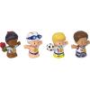 Little People Collector Team USA Classic Sports Special Edition Set for Adults & Fans, 4 Athlete Figures in Display Package