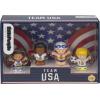 Little People Collector Team USA Classic Sports Special Edition Set for Adults & Fans, 4 Athlete Figures in Display Package