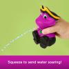 Mattel Fisher-Price Barney’s World Toddler Toys, Water Fun Pirate Ship, 4-Piece Set for Water Play with Barney & Baby Bop, Kids Ages 2+ Years