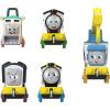 Thomas & Friends Diecast Vehicle Set Construction Crew 5 Push-Along Toy Train Engines for Preschool Kids Ages 3+ Years