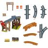 Thomas & Friends Motorized Toy Train Set Diesel’s Lift & Load Construction with Track & Cargo for Preschool Kids Ages 3+ Years
