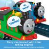​Thomas & Friends Motorized Toy Train Talking Percy Battery-Powered Engine with Sounds & Phrases for Pretend Play Preschool Kids Ages 3+ Years(Percy 2024)