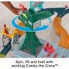 ​Thomas & Friends Toy Train Set Talking Bulstrode & Which-Way Bridge Track Playset with Sounds & Percy Engine for Kids Ages 3+ Years(Talking Thomas & Cranky Set)