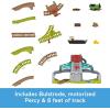 ​Thomas & Friends Toy Train Set Talking Bulstrode & Which-Way Bridge Track Playset with Sounds & Percy Engine for Kids Ages 3+ Years(Talking Thomas & Bulstrode Set)