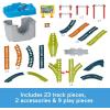 ​Thomas & Friends Toy Train Tracks Set, Connect & Build Bucket, 34-Piece Expansion Pack for Diecast & Motorized Trains, Kids Ages 3+ Years(Track Bucket)