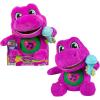 Barney World Toddler Toys by Fisher-Price, Tall Plush, 10.5 -inch Figure with Sounds, Soft Texture for Play, Kids Ages 2+ Years