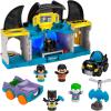DC Super Friends Fisher-Price Little People Toddler Toy Deluxe Batcave Playset with Batman Figure for Pretend Play Ages 18+ Months (Amazon Exclusive)