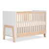 Dream On Me Fisher-Price Iris 4-in-1 Convertible Full-Size Baby Crib in Vintage White Oak, GreenGuard Gold & JPMA, Sustainable Pinewood, Converts to Day & Toddler Bed with Guard Rails & Kids Sofa(Vintage White Oak)