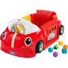 Fisher-Price Baby Toy Laugh & Learn Crawl Around Car Red Activity Center with Educational Music & Lights for Infants Ages 6+ Months (Amazon Exclusive)(Red)