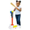Fisher-Price™ Grow-to-Pro 2-in-1 Tee Ball Set for Toddlers & Kids, Height Adjustable Batting Practice & Outdoor Play Toy, Ages 18+ Months