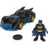 Fisher-Price Imaginext DC Super Friends Batman Toy Shake & Spin Batmobile with Poseable Figure for Pretend Play Kids Ages 3+ Years​