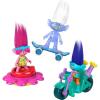 Fisher-Price Imaginext DreamWorks Trolls Toys Sparkle & Roll Pack, Poppy Branch & Guy Diamond Figures for Pretend Play Kids Ages 3+ Years