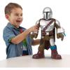 Fisher-Price Imaginext Star Wars Toy Stormtrooper XXL Figure, 16+ Inch Tall Poseable Character with Launcher for Kids Ages 3+ Years(Mandalorian XXL)