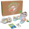 Fisher-Price Newborn Baby Kit Let’s Snuggle & Play Set, Developmental Toys with Activity Guide for Infants Ages 0+ Months(3-6 Months)