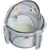 Fisher-Price Portable Bassinet and Play Space On-the-Go Baby Dome with 2 Toys and Canopy, Puppy Perfection