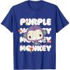 Fisher-Price Purple Monkey T-Shirt(Royal Blue)