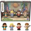 Little People Collector Parks and Recreation TV Show Special Edition Set for Adults & Fans, 4 Figures in a Display Package