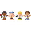 Little People Collector Team USA Classic Sports Special Edition Set for Adults & Fans, 4 Athlete Figures in Display Package
