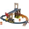 Thomas & Friends Motorized Toy Train Set Diesel’s Lift & Load Construction with Track & Cargo for Preschool Kids Ages 3+ Years
