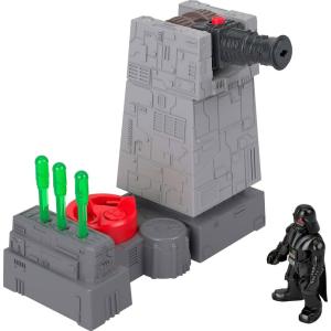 Fisher-Price Imaginext Star Wars Toys Death Star Turret Cannon with Darth Vader Metal Character Key for Kids Ages 3+ Years