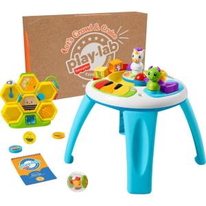 Fisher-Price Newborn Baby Kit Let’s Snuggle & Play Set, Developmental Toys with Activity Guide for Infants Ages 0+ Months(6-9 Months)