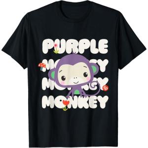 Fisher-Price Purple Monkey T-Shirt(Black)