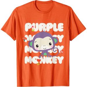 Fisher-Price Purple Monkey T-Shirt(Orange)
