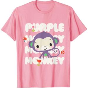 Fisher-Price Purple Monkey T-Shirt(Pink)