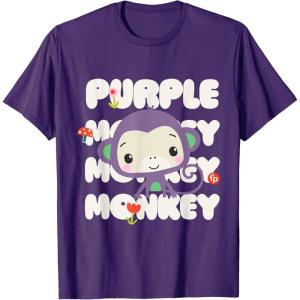 Fisher-Price Purple Monkey T-Shirt(Purple)
