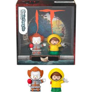 Little People Collector IT Movie Special Edition Set for Horror Fans, Pennywise & Georgie Figures in a Display Package ​ (Amazon Exclusive)