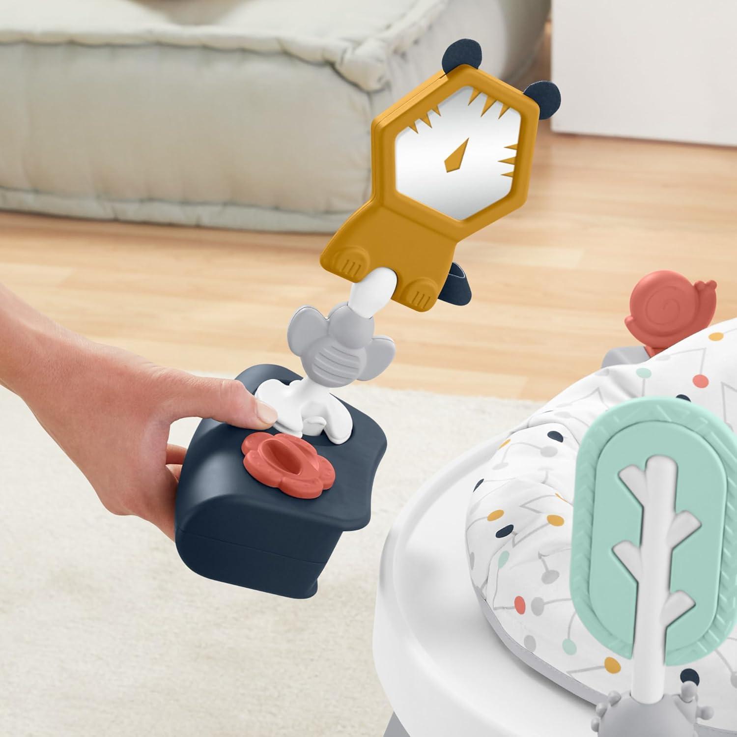imageFisherPrice Baby to Toddler Toy 3in1 Spin ampamp Sort Activity Center and Play Table with 10 Activities Happy DotsActivity Center