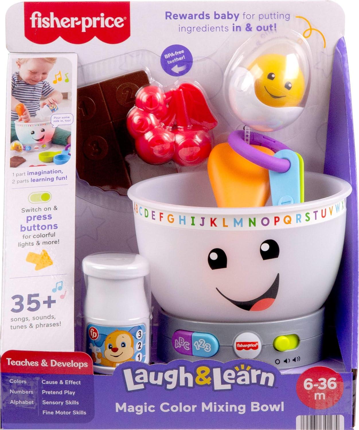 imageFisherPrice Laugh ampamp Learn Magic Color Mixing Bowl