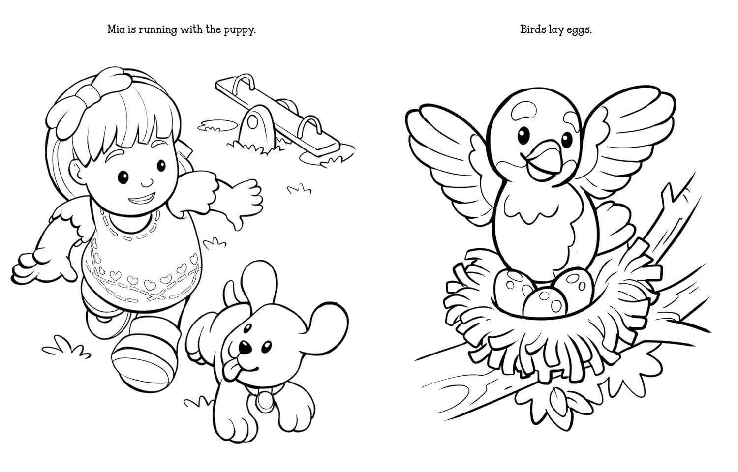 imageFisherPrice Little People My Big Coloring Book