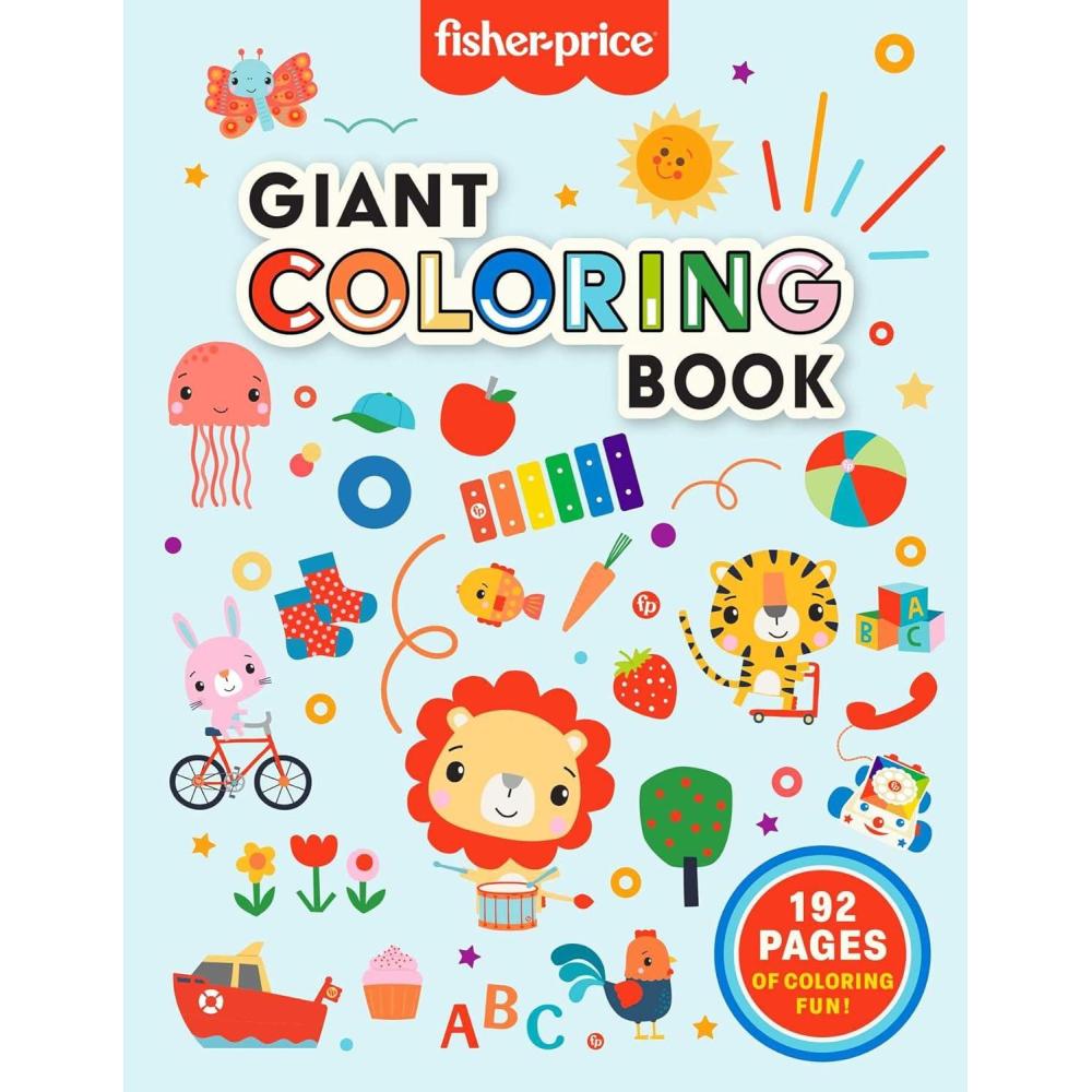 imageFisherPrice Giant Coloring Book