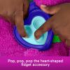 Barney’s World Toddler Toy Sensory Barney 12.75-Inch Plush with Fidget Activity & Textured Details for Kids Ages 2+ Years